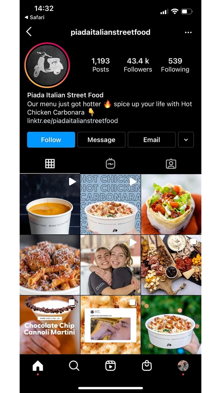 Instagram For Restaurant - what to post to instagram (1)